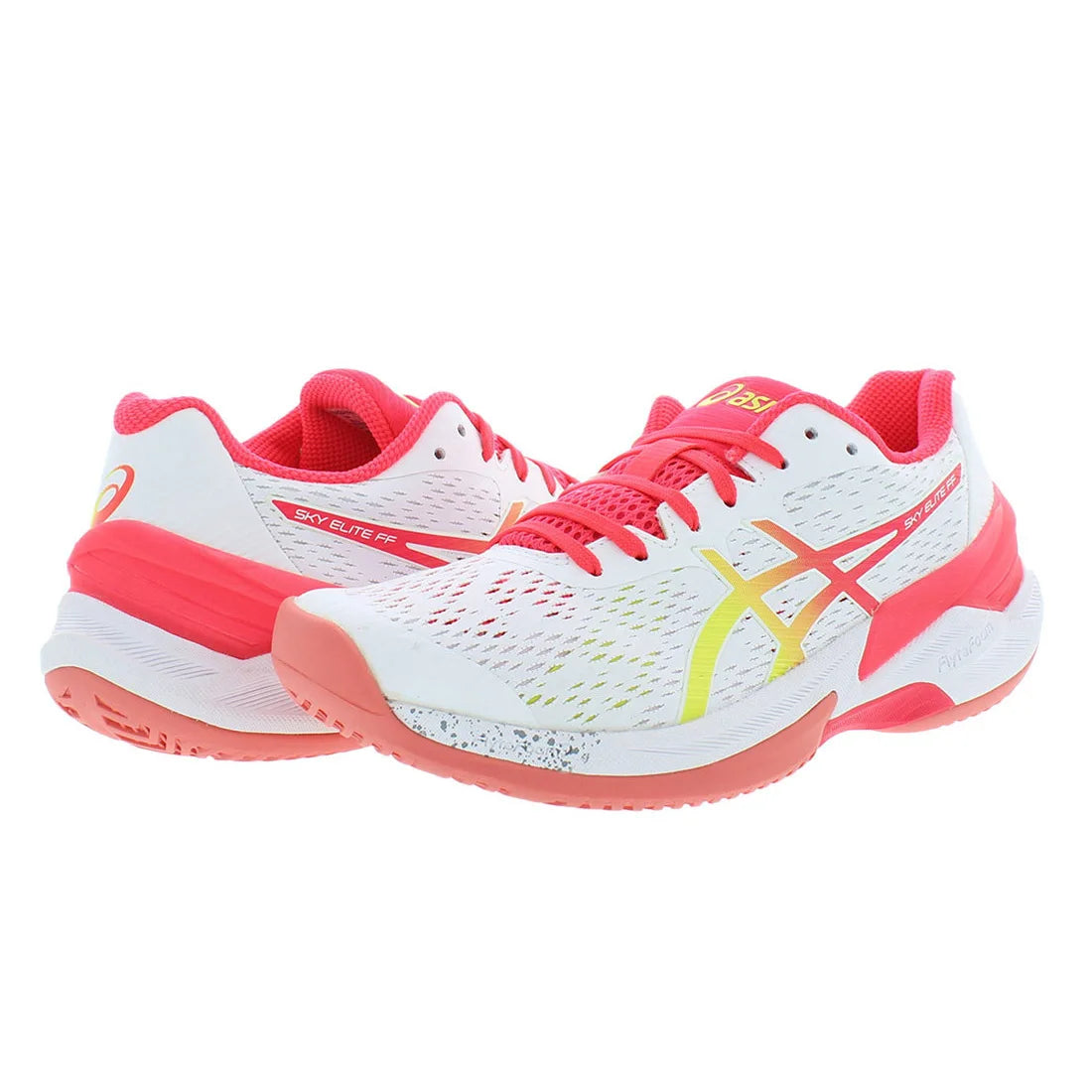 Sky Elite Women’s Athletic Shoes – White/Pink, Sizes 7–14