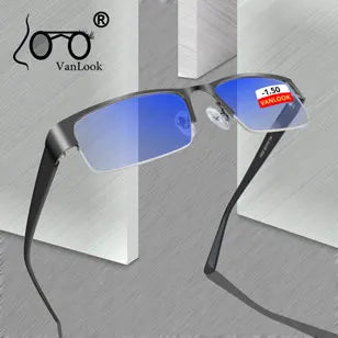 Prescription Myopia Sunglasses – Grey Gradient Lens, Anti-UV400, -0.50 to -5.00, Unisex