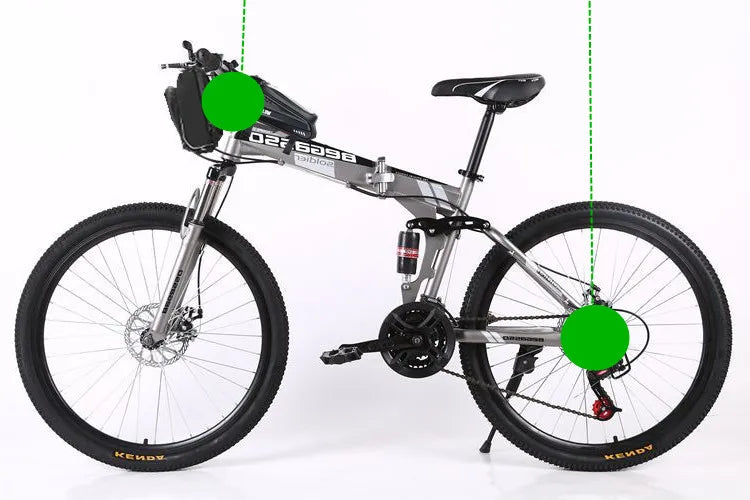 Foldable Electric Mountain Bike – 1000W Motor, 48V 20Ah Lithium Battery, 26 Inch