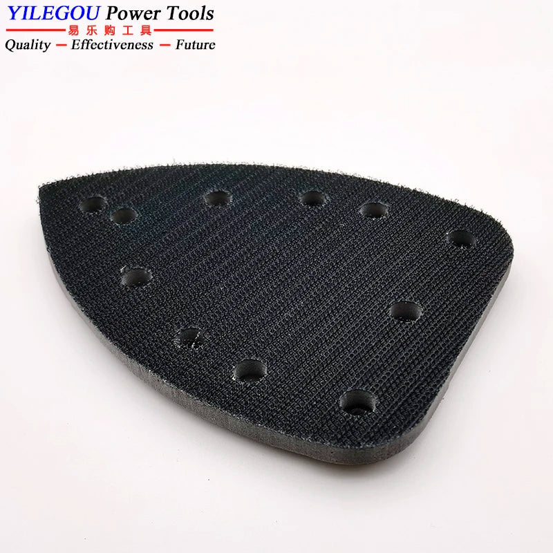 Triangle Sanding Disc for Detail Sander – 140x100mm, 6-Hole, Abrasive Polishing Pad