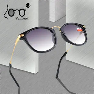 Prescription Myopia Sunglasses – Grey Gradient Lens, Anti-UV400, -0.50 to -5.00, Unisex