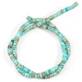 Natural Imperial Jasper Flat Round Loose Beads – 2x4mm, 15 Inch Strand, DIY Bracelet