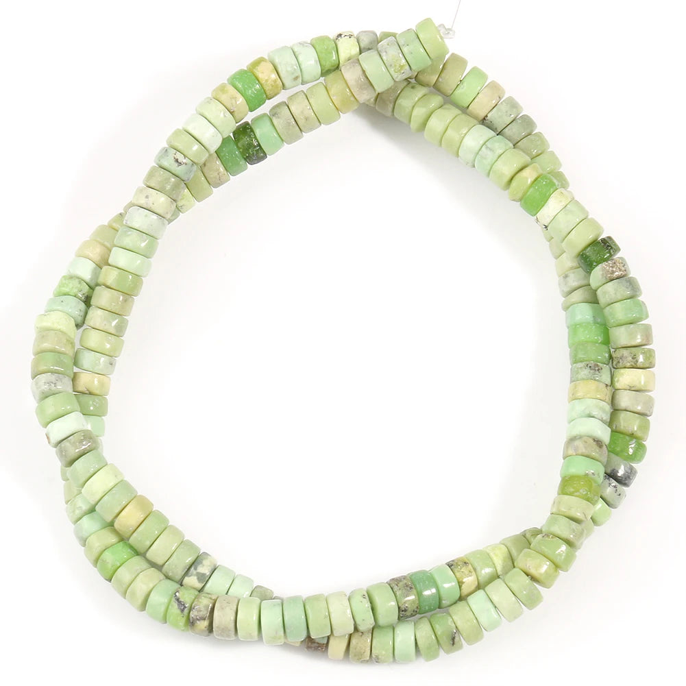 Natural Imperial Jasper Flat Round Loose Beads – 2x4mm, 15 Inch Strand, DIY Bracelet