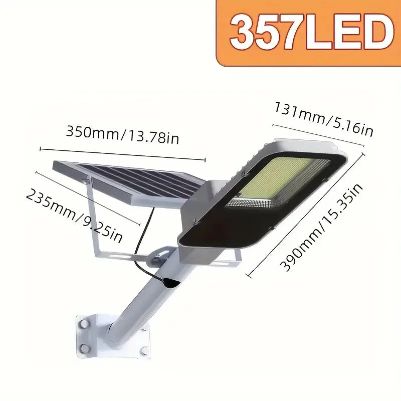 LED Solar Outdoor Wall Light – 6000mAh, Waterproof, High Brightness, Garden & Backyard