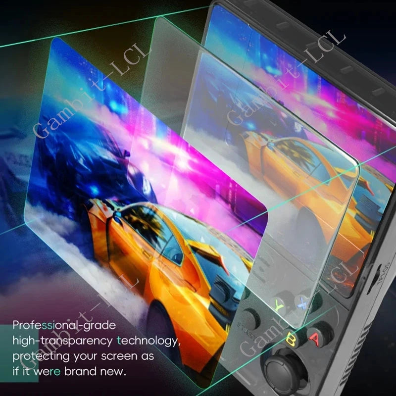 AYN Thor Flip Tempered Glass Screen Protector – 9H, Upper & Lower