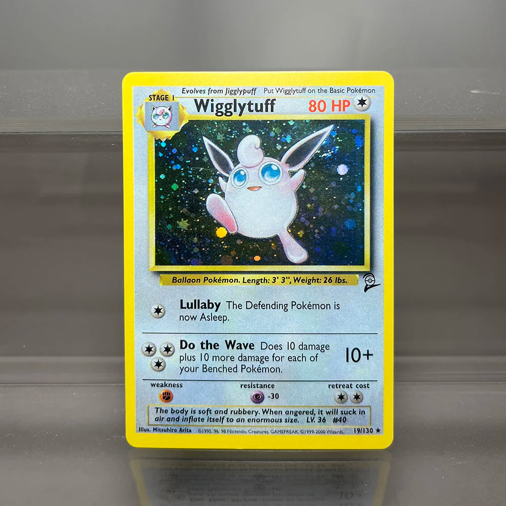 Pokémon TCG Proxy Foil Cards – 1996 Base Set, Charizard, Blastoise, Dragonite & More