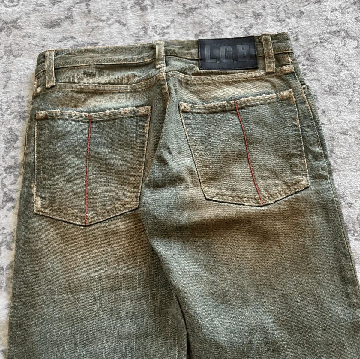 Women’s Retro Micro-Horn Flare Jeans – Casual Rock Style, Sizes S–XL, Blue Denim