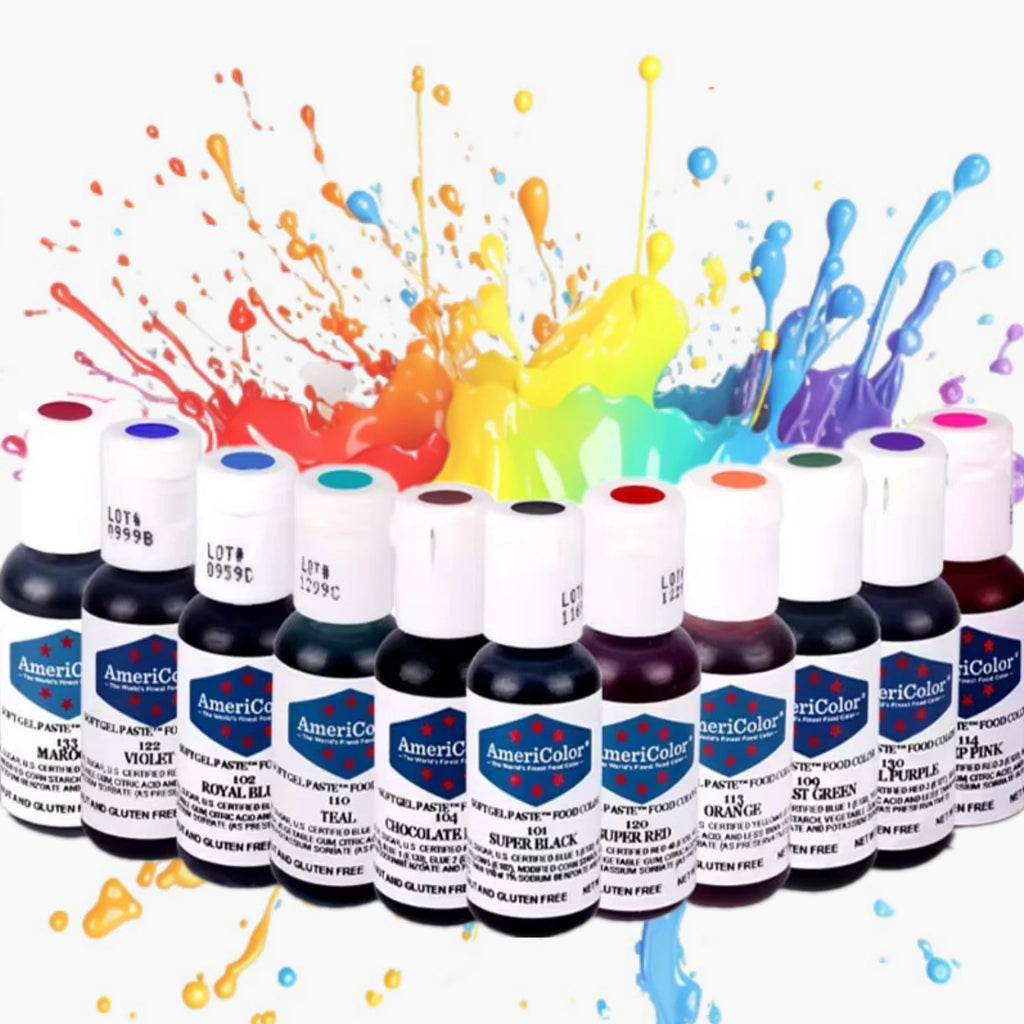 Liquid Food Coloring Pigments, 22 Color Options
