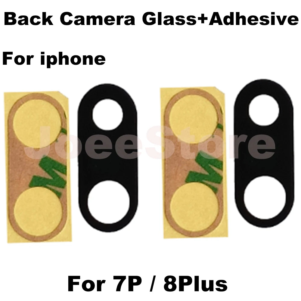 iPhone Rear Camera Glass Lens Replacement with 3M Adhesive – iPhone 11–14 Pro Max, X, XS, XR, 6–8