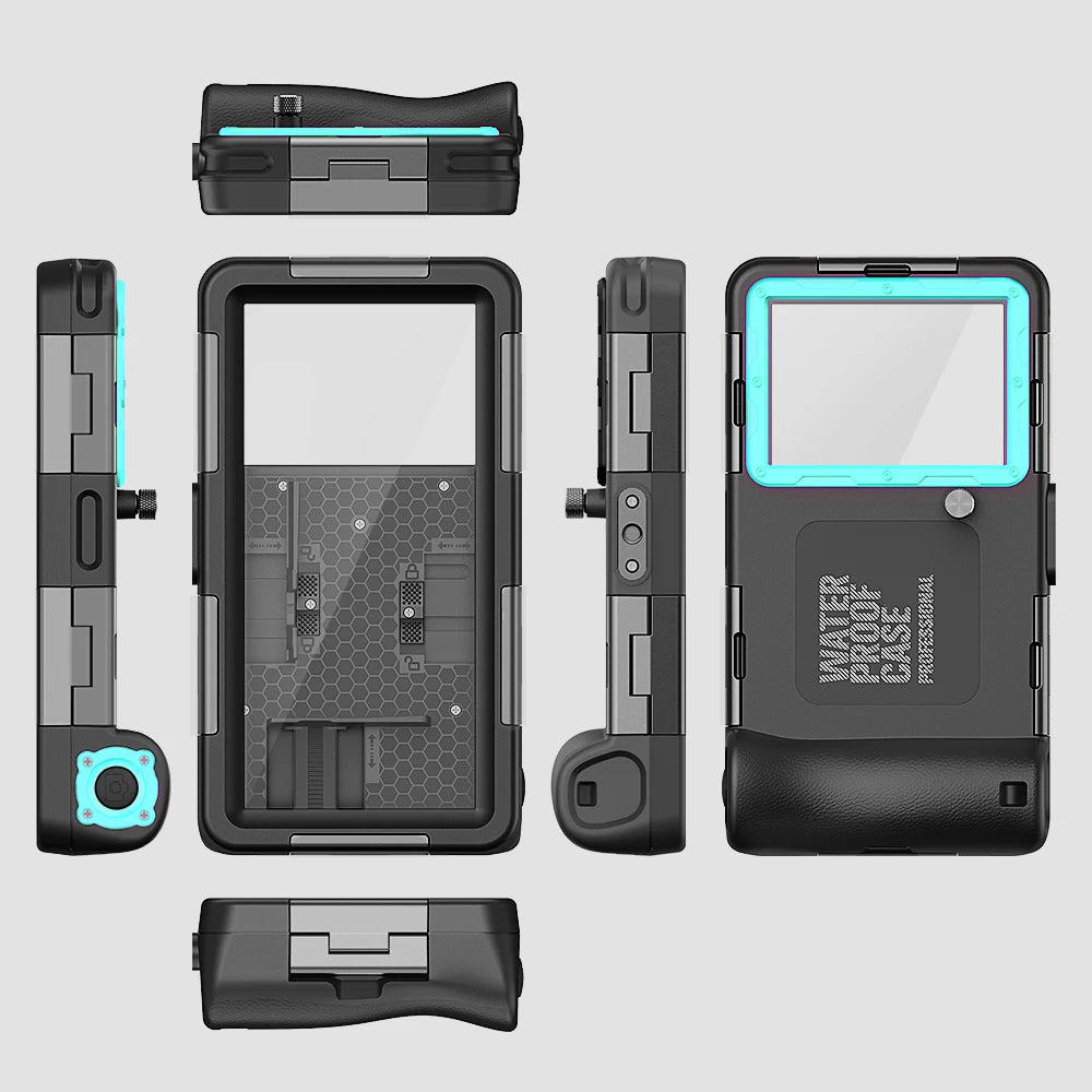 IP68 Waterproof Phone Case for Diving & Photography – 15m/50ft, Universal 6.9 Inch