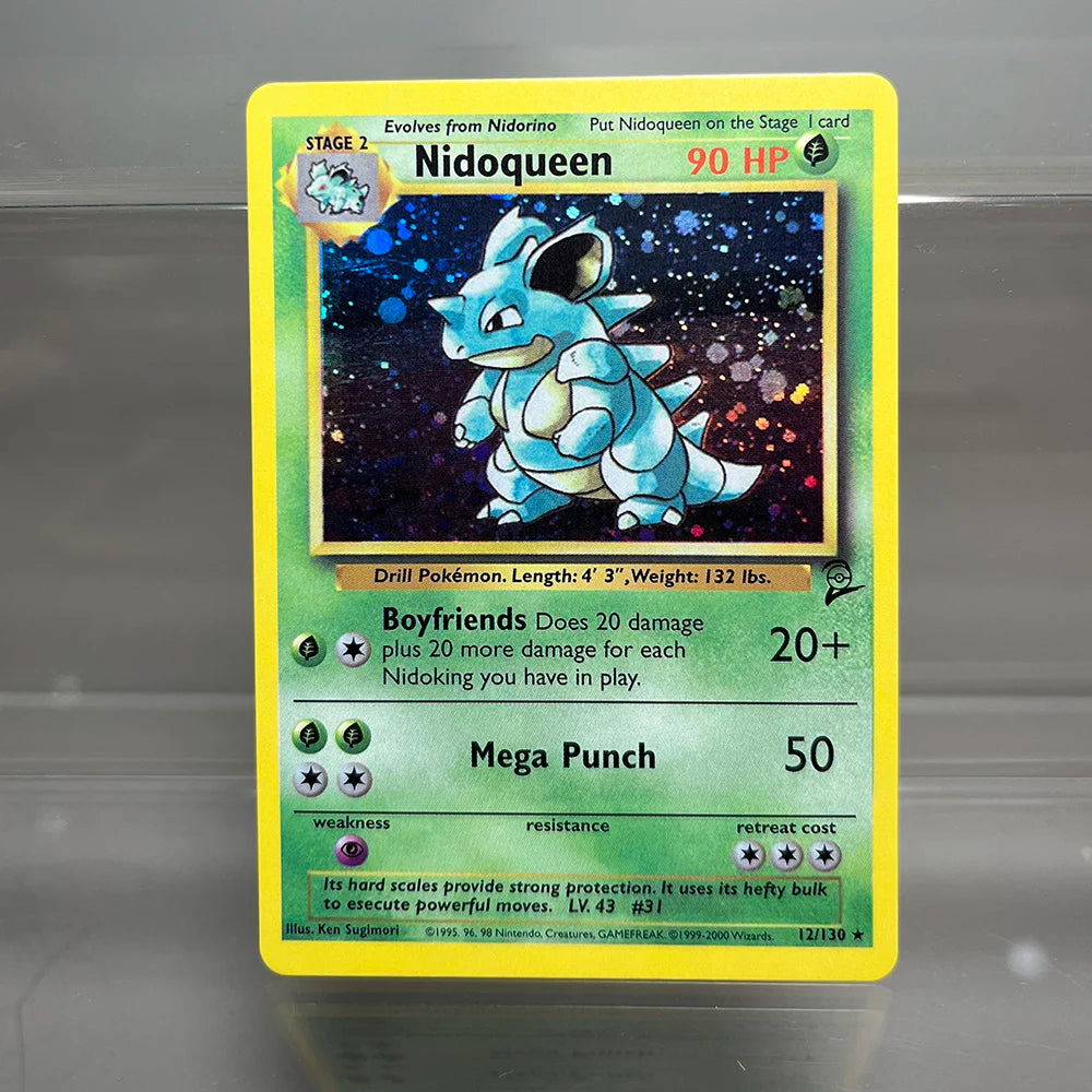 Pokémon TCG Proxy Foil Cards – 1996 Base Set, Charizard, Blastoise, Dragonite & More
