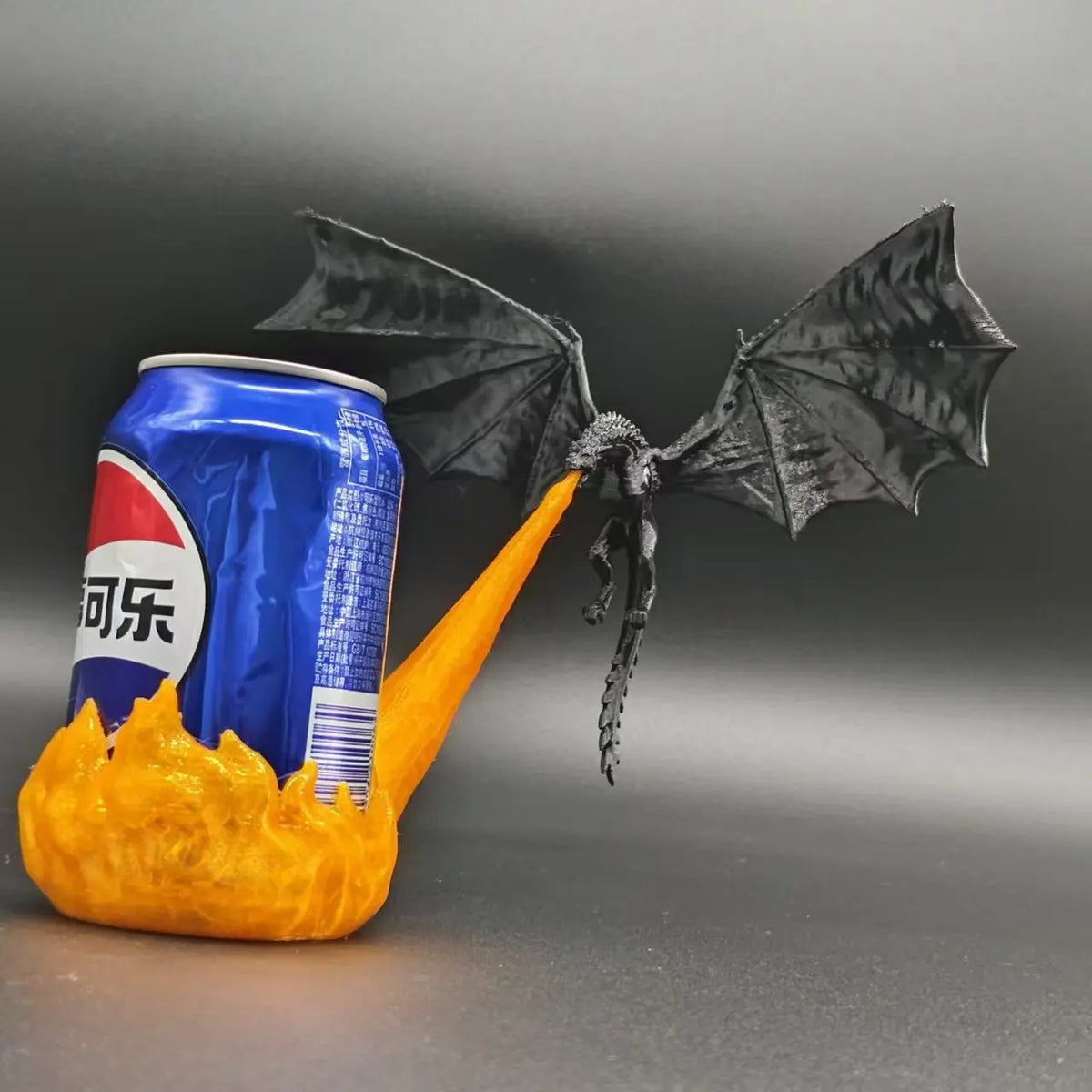 Dragon Flame LED Lamp, 3D Fantasy Accent Light