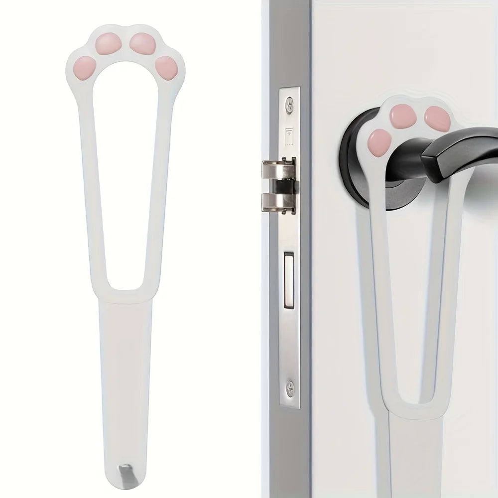 Adjustable Cat & Dog Door Holder, Elastic Latch