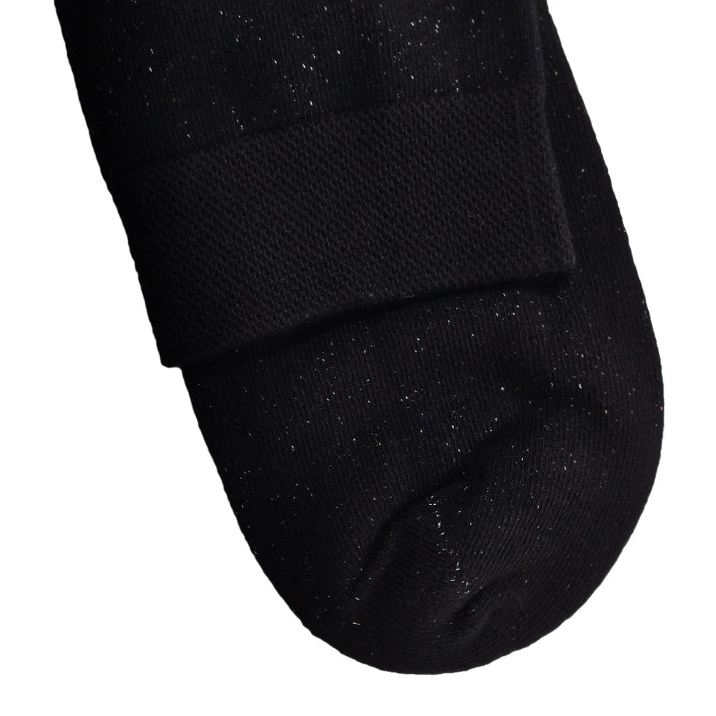 Silver Fiber EMF Blocking Ankle Socks – RF Shielded, Anti-Radiation, Black & Navy, 1–3 Pairs