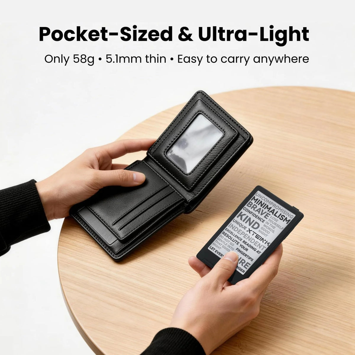 XTEINK X3 Mini E-Ink eBook Reader – 3.7 Inch, 16GB, Ad-Free, Multi-Language