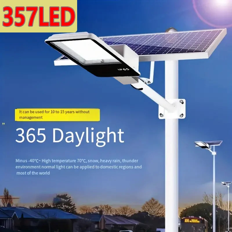 LED Solar Outdoor Wall Light – 6000mAh, Waterproof, High Brightness, Garden & Backyard