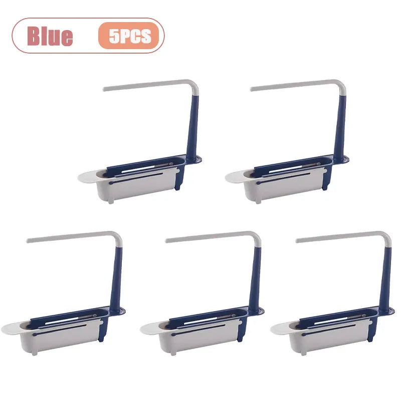 Adjustable Over-Sink Dish Rack | Extendable Kitchen Organizer