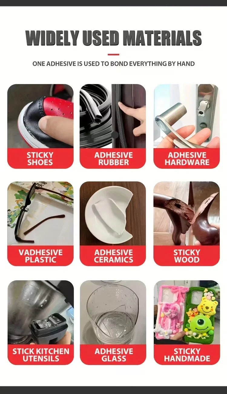 Loolifl High-Strength Super Adhesive Glue – 50g, for Resin, Ceramic, Metal & Glass
