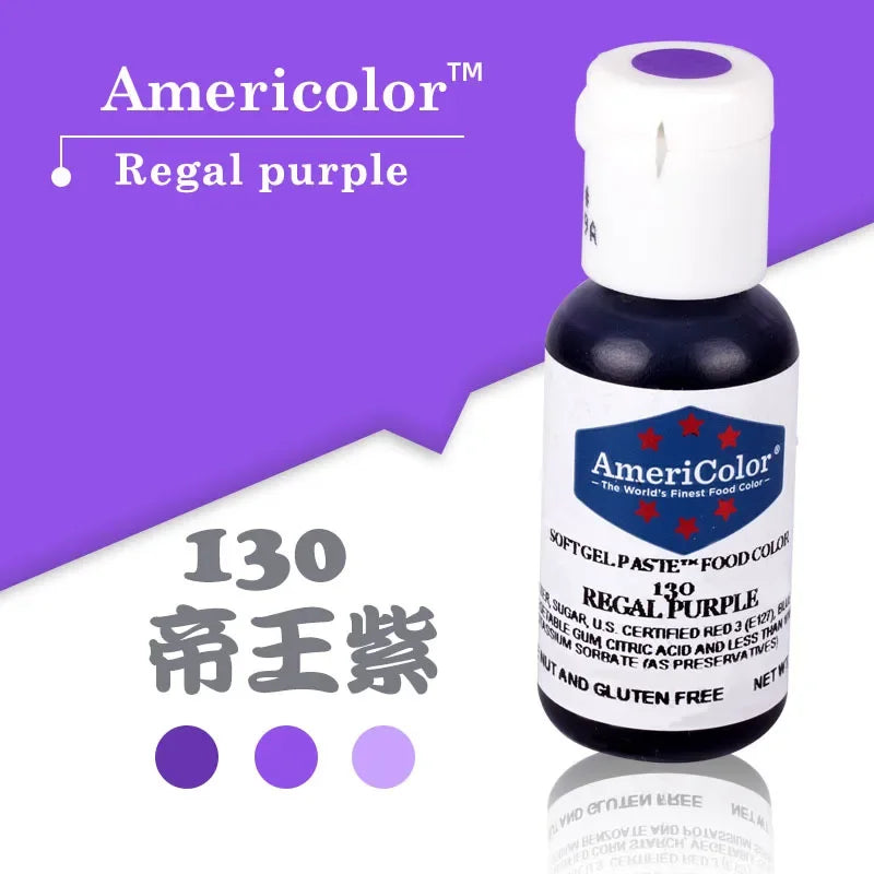 Liquid Food Coloring Pigments, 22 Color Options