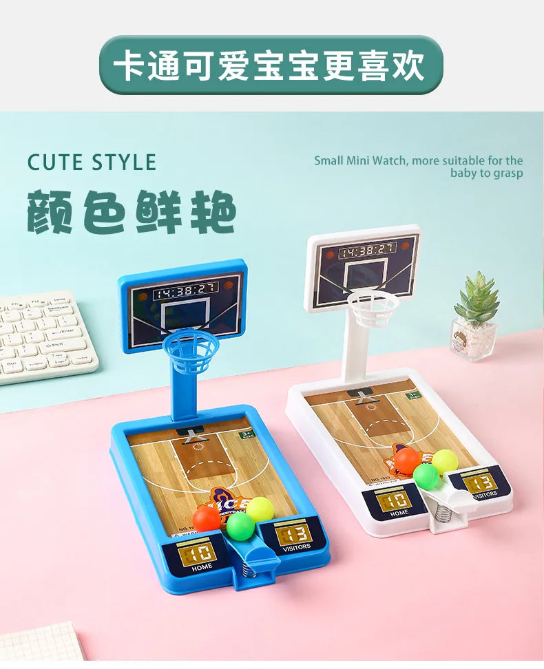 Mini Indoor Basketball Shooting Game – Interactive Educational Toy
