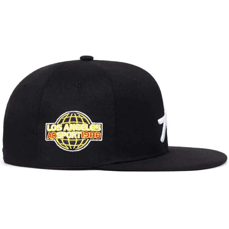 Unisex Gothic Embroidered Baseball Cap – Adjustable Hip-Hop Hat – 9 Colors