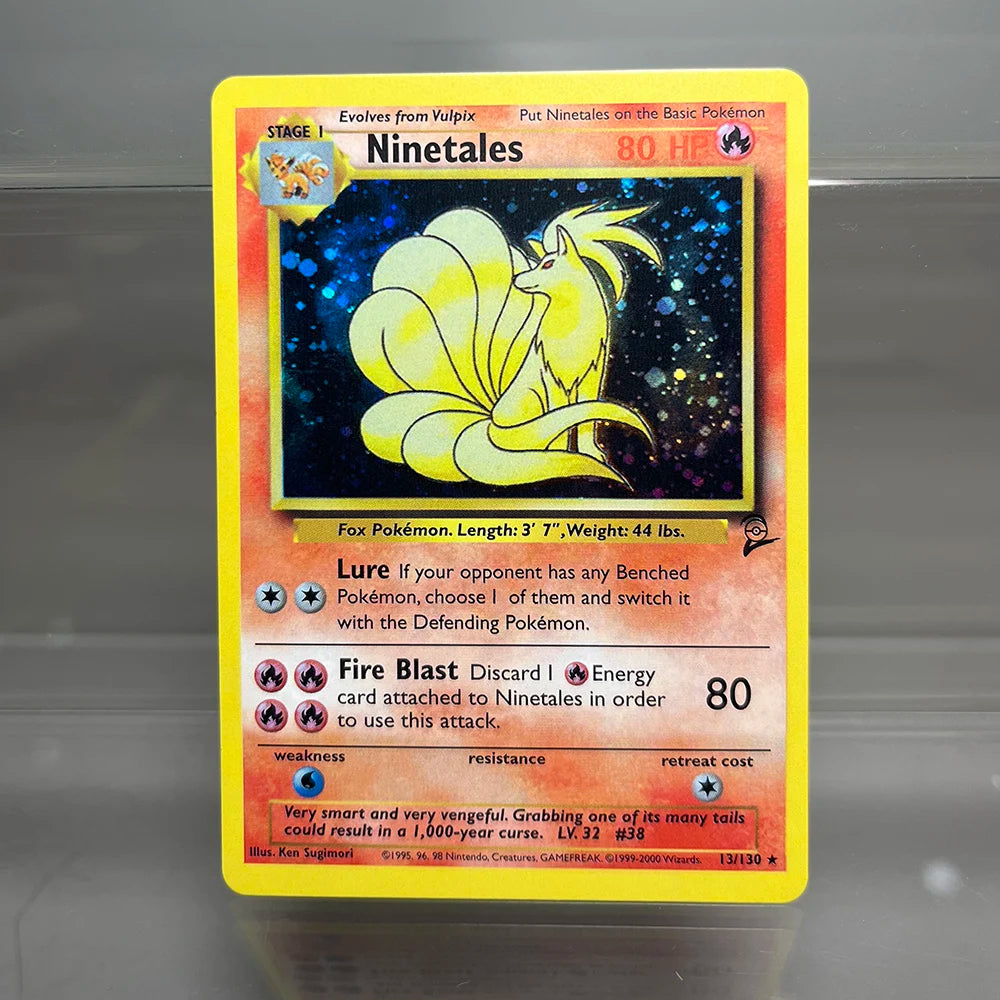 Pokémon TCG Proxy Foil Cards – 1996 Base Set, Charizard, Blastoise, Dragonite & More