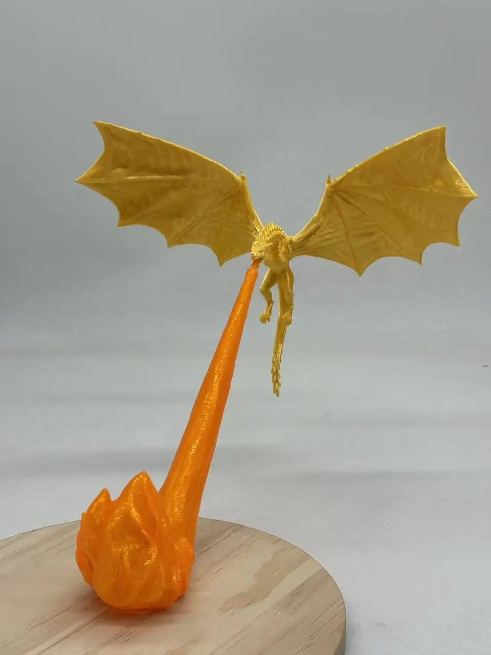 Dragon Flame LED Lamp, 3D Fantasy Accent Light