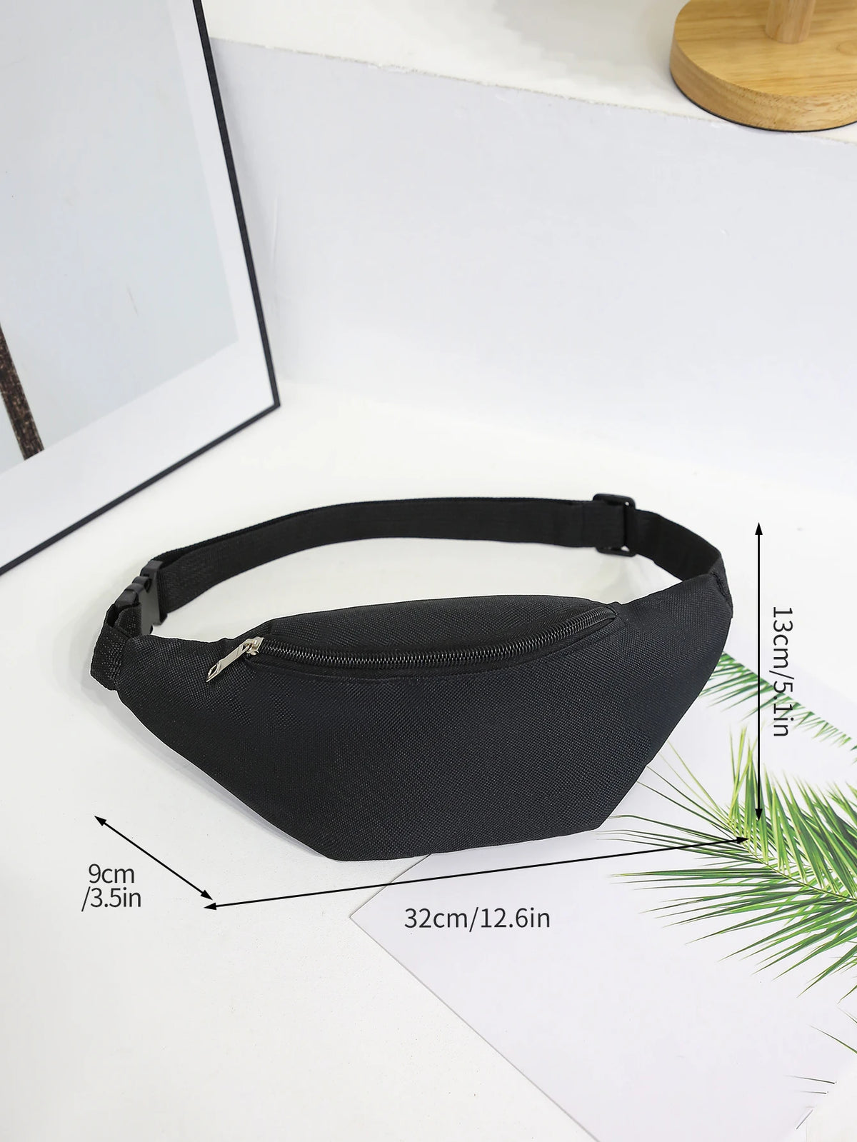 Unisex Running Waist Pack & Fanny Bag – Breathable, Crossbody Phone Pouch, Hip Belt