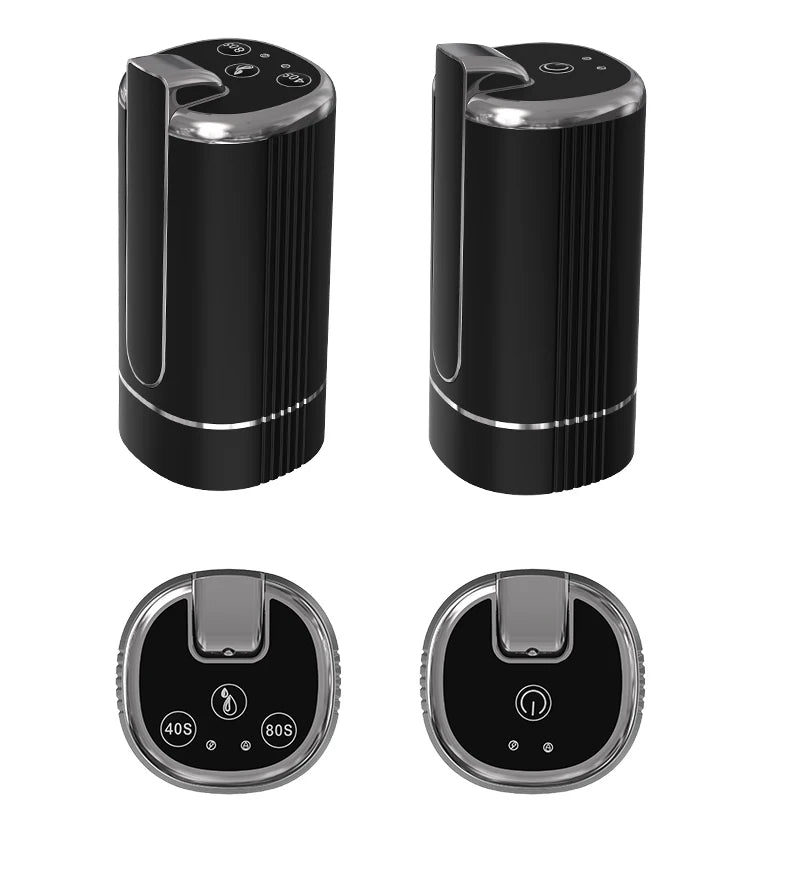 USB Electric Water Bottle Pump Dispenser – Portable, Foldable, Automatic, Household Use