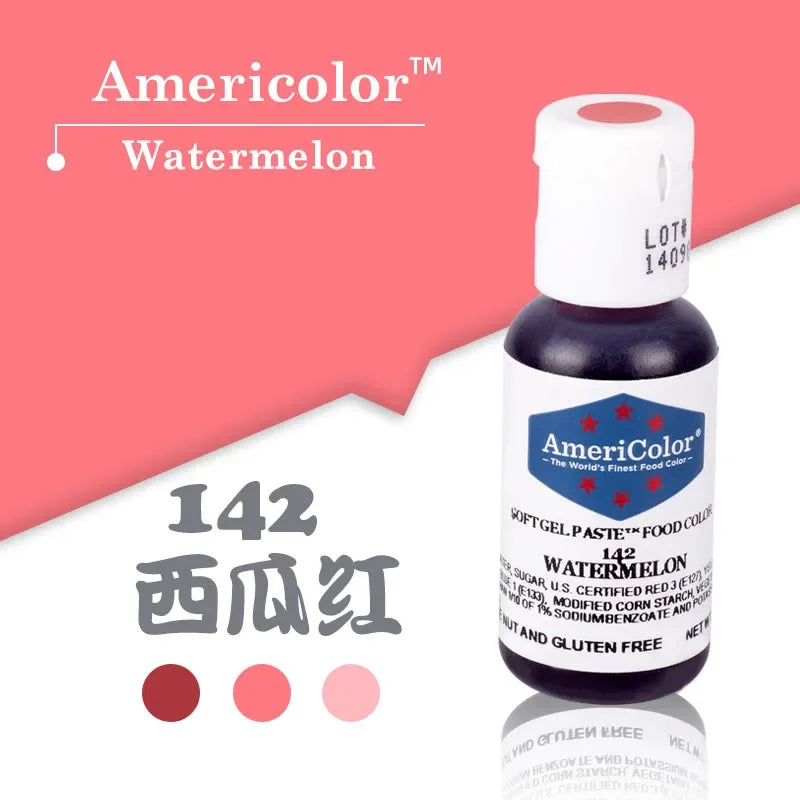 Liquid Food Coloring Pigments, 22 Color Options