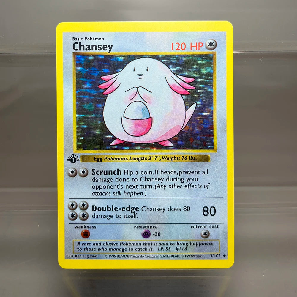 Pokémon TCG Proxy Foil Cards – 1996 Base Set, Charizard, Blastoise, Dragonite & More