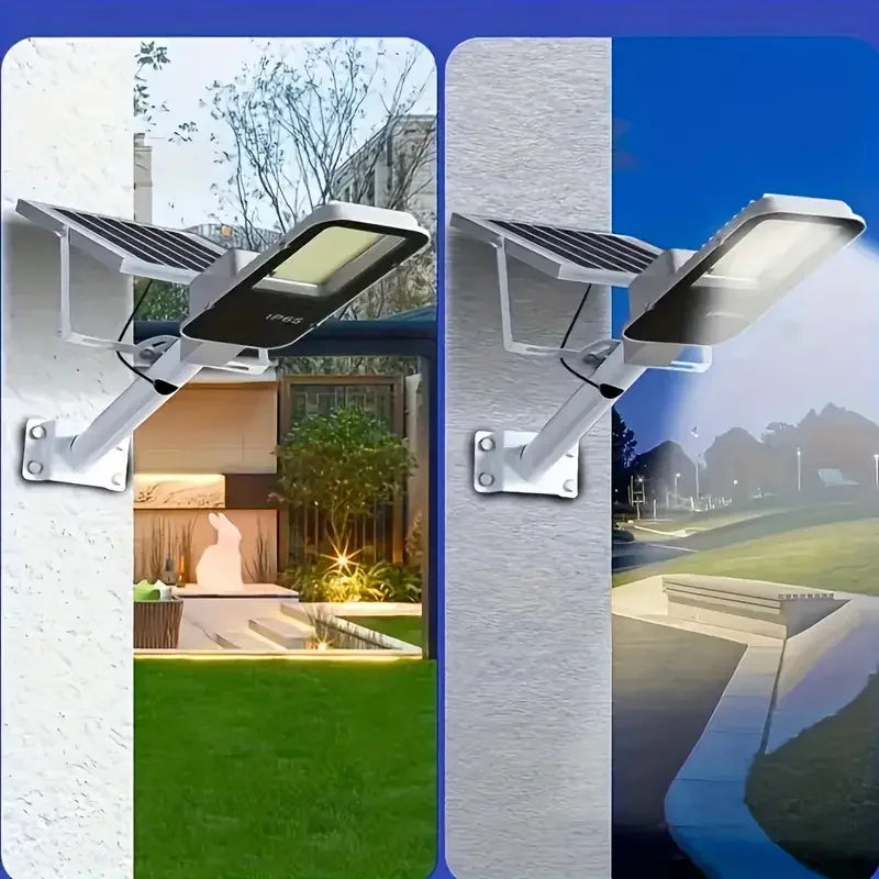 LED Solar Outdoor Wall Light – 6000mAh, Waterproof, High Brightness, Garden & Backyard