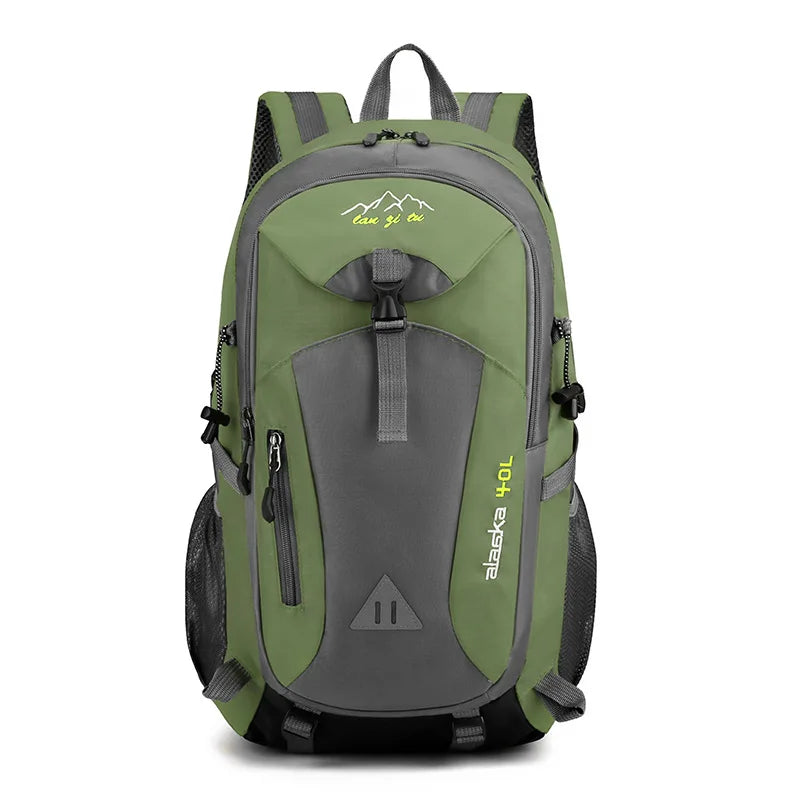 Waterproof Nylon Hiking & Travel Backpack – Unisex, Outdoor Camping & Mountaineering