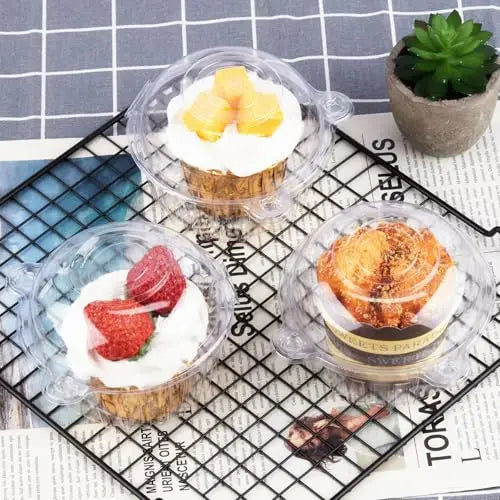 Disposable Cupcake Packaging Boxes, 20–40 Piece Sets