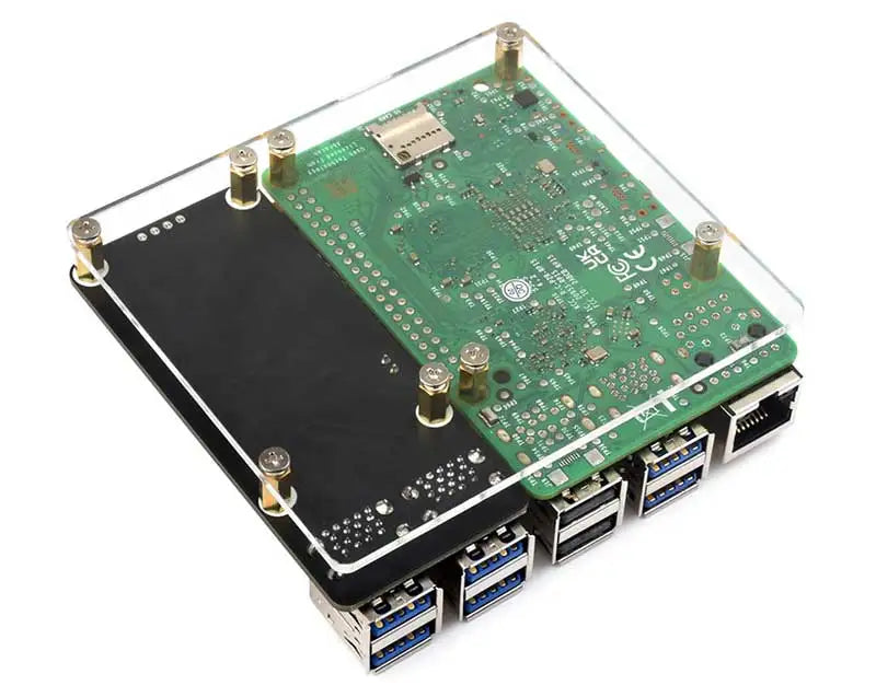 Raspberry Pi 5 PCIe to USB 3.2 Gen1 Hub – 5Gbps, Drive-Free