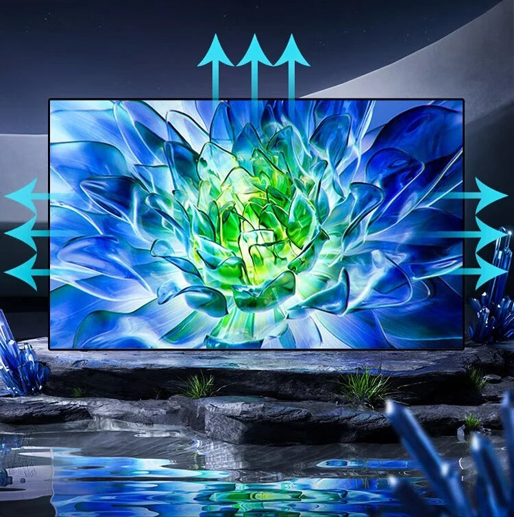 ALR Fresnel Fixed Frame Projector Screen – 98% Ambient Light Rejection, 130–150 Inch, 16:9, 8K/4K