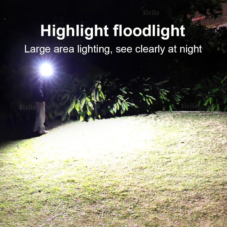 Portable Solar Flood Light & Camping Lantern – 576 LEDs, Waterproof, Emergency Use