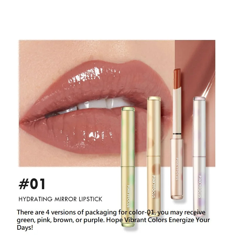 Moisturizing Watery Lipstick – Hydrating Formula, 8 Colors, Gift for Women