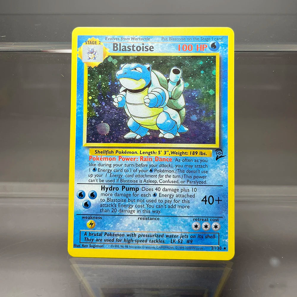Pokémon TCG Proxy Foil Cards – 1996 Base Set, Charizard, Blastoise, Dragonite & More