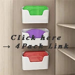 Wall-Mounted Adhesive Kitchen Storage Rack – No-Drill, Organizer for Utensils & Spices