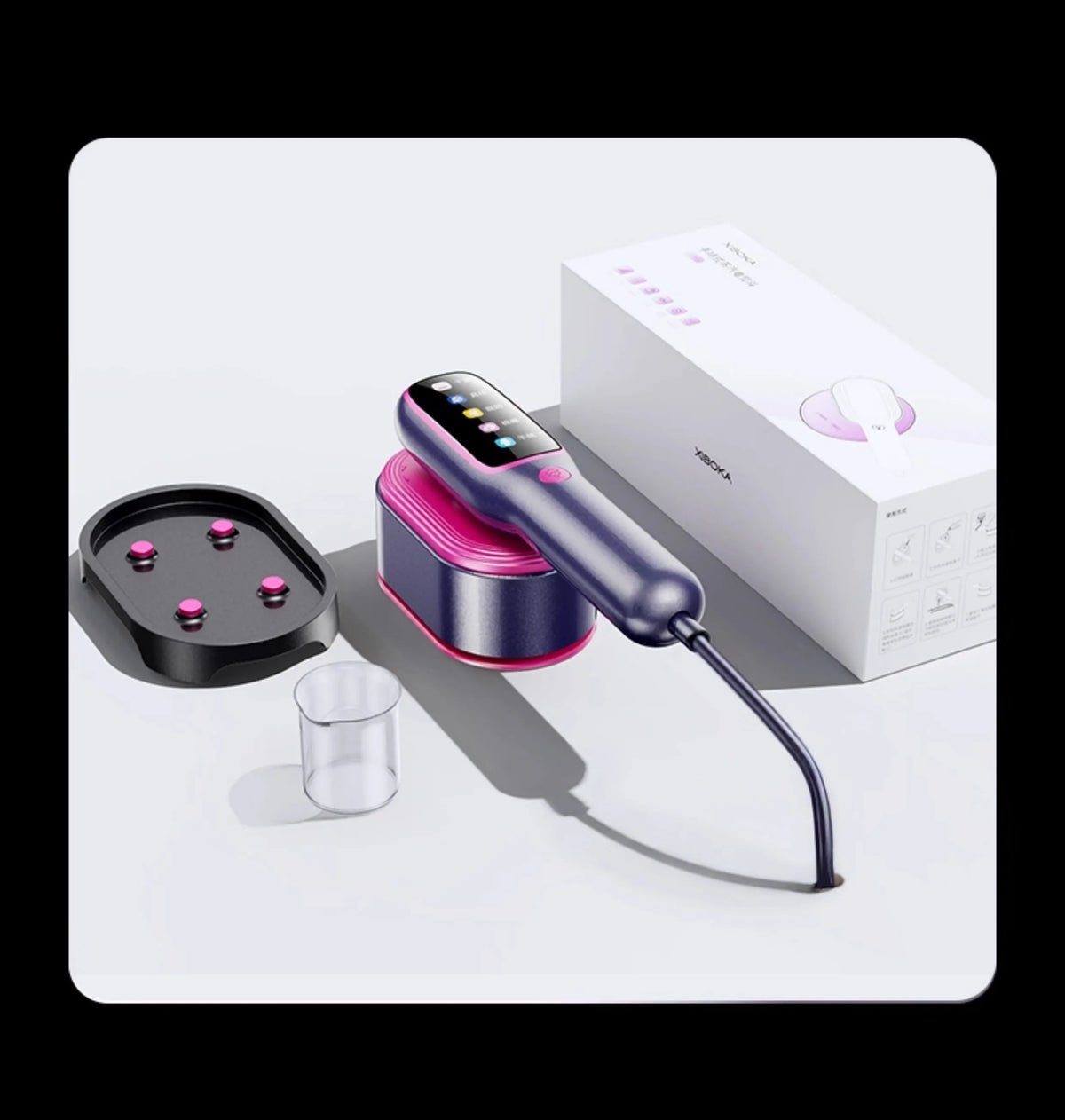 Portable Handheld Garment Steamer & Travel Steam Iron | Fast Heat, Anti-Scald, Foldable