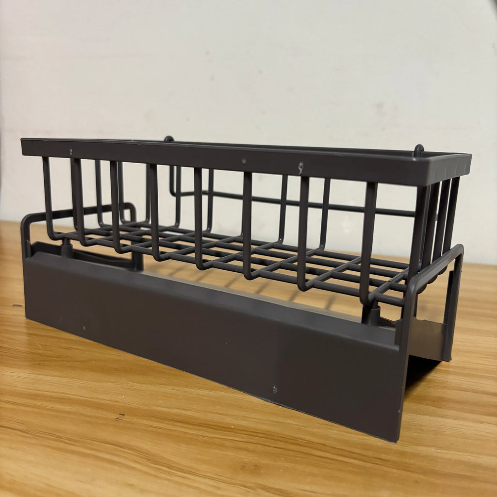 Kitchen Spice Storage Shelf Organizer – Countertop Rack for Spice Jars & Bottles