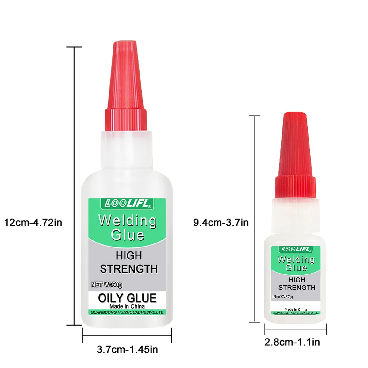 Loolifl High-Strength Super Adhesive Glue – 50g, for Resin, Ceramic, Metal & Glass