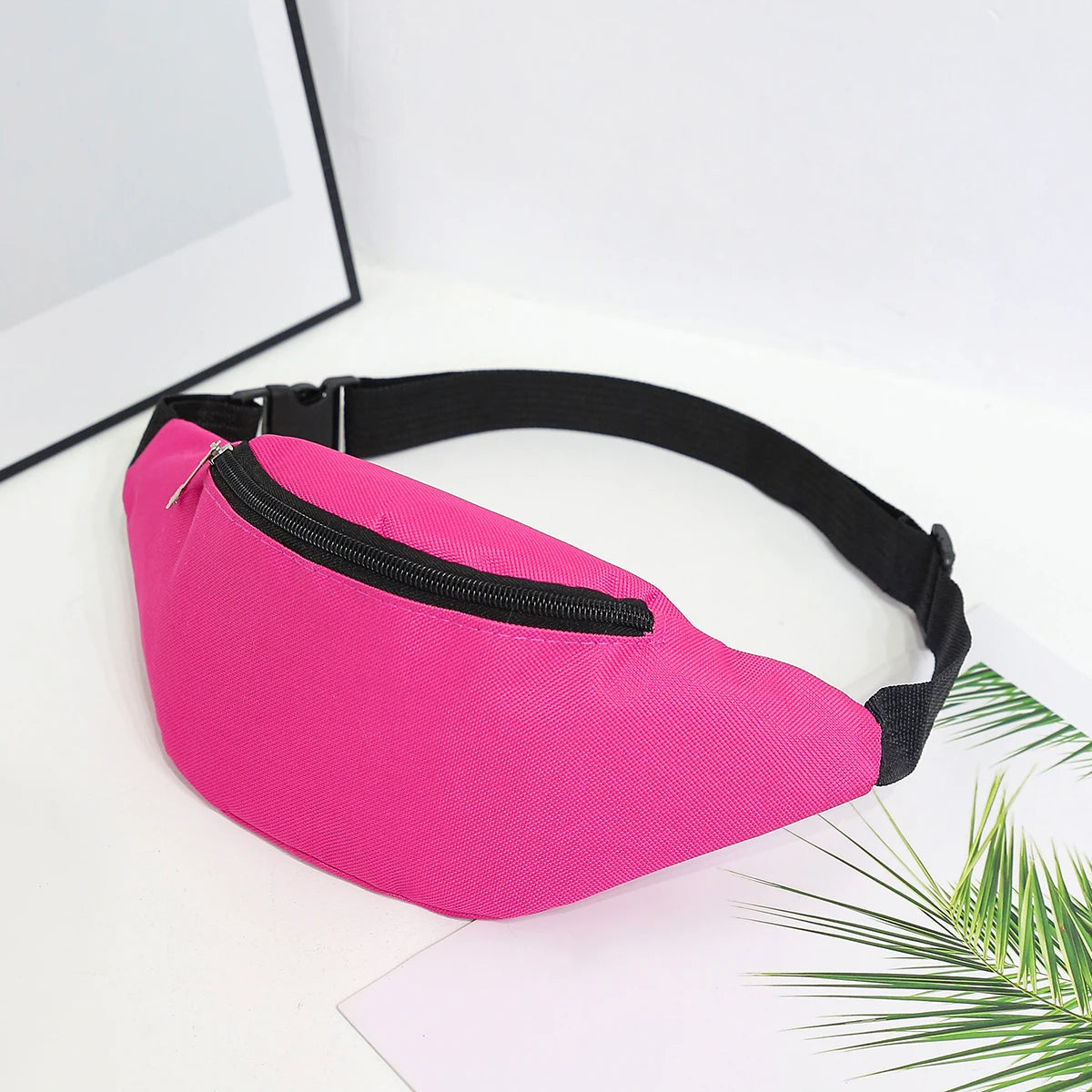 Unisex Running Waist Pack & Fanny Bag – Breathable, Crossbody Phone Pouch, Hip Belt