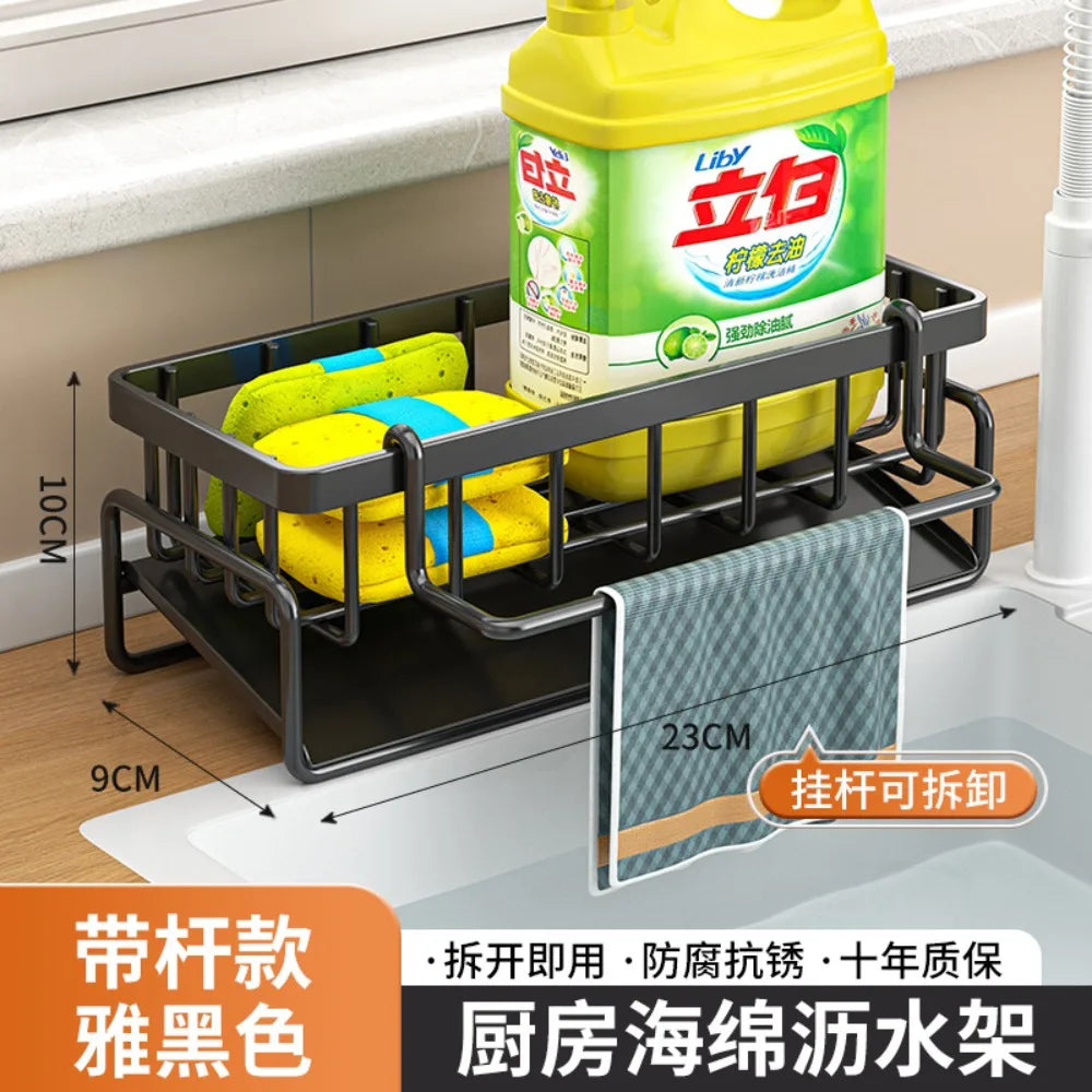 Kitchen Spice Storage Shelf Organizer – Countertop Rack for Spice Jars & Bottles