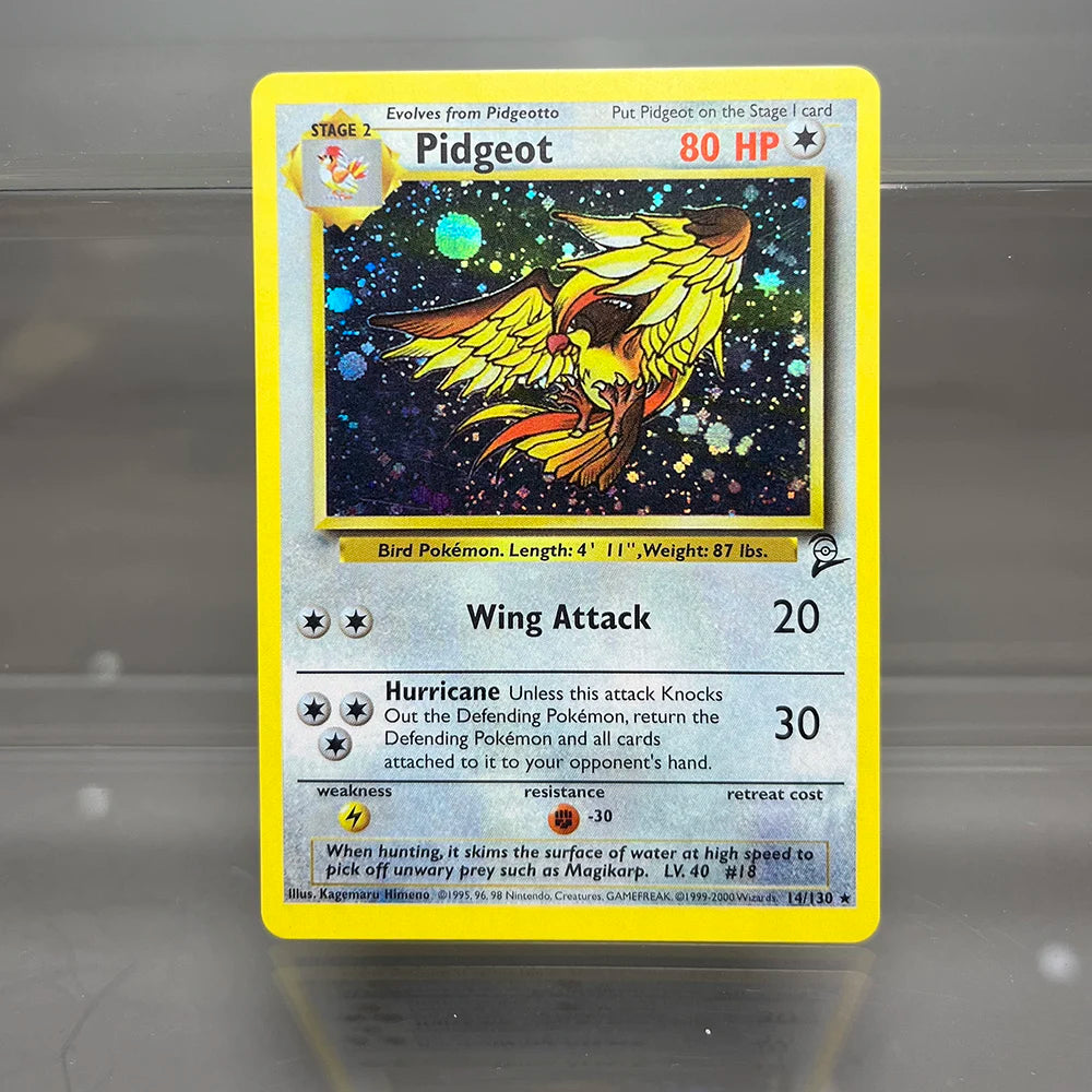 Pokémon TCG Proxy Foil Cards – 1996 Base Set, Charizard, Blastoise, Dragonite & More