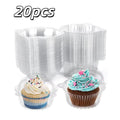 Disposable Cupcake Packaging Boxes, 20–40 Piece Sets