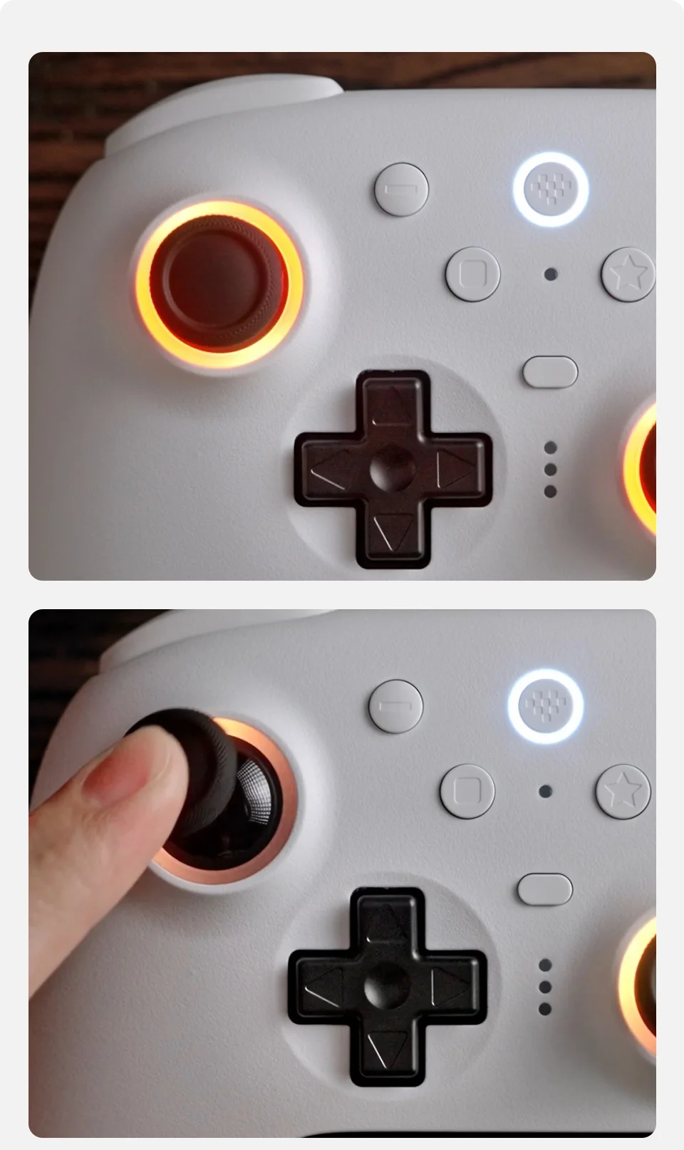 8BitDo Ultimate 2 Wireless Gaming Controller – PC & Android, TMR Joysticks, Motion Control