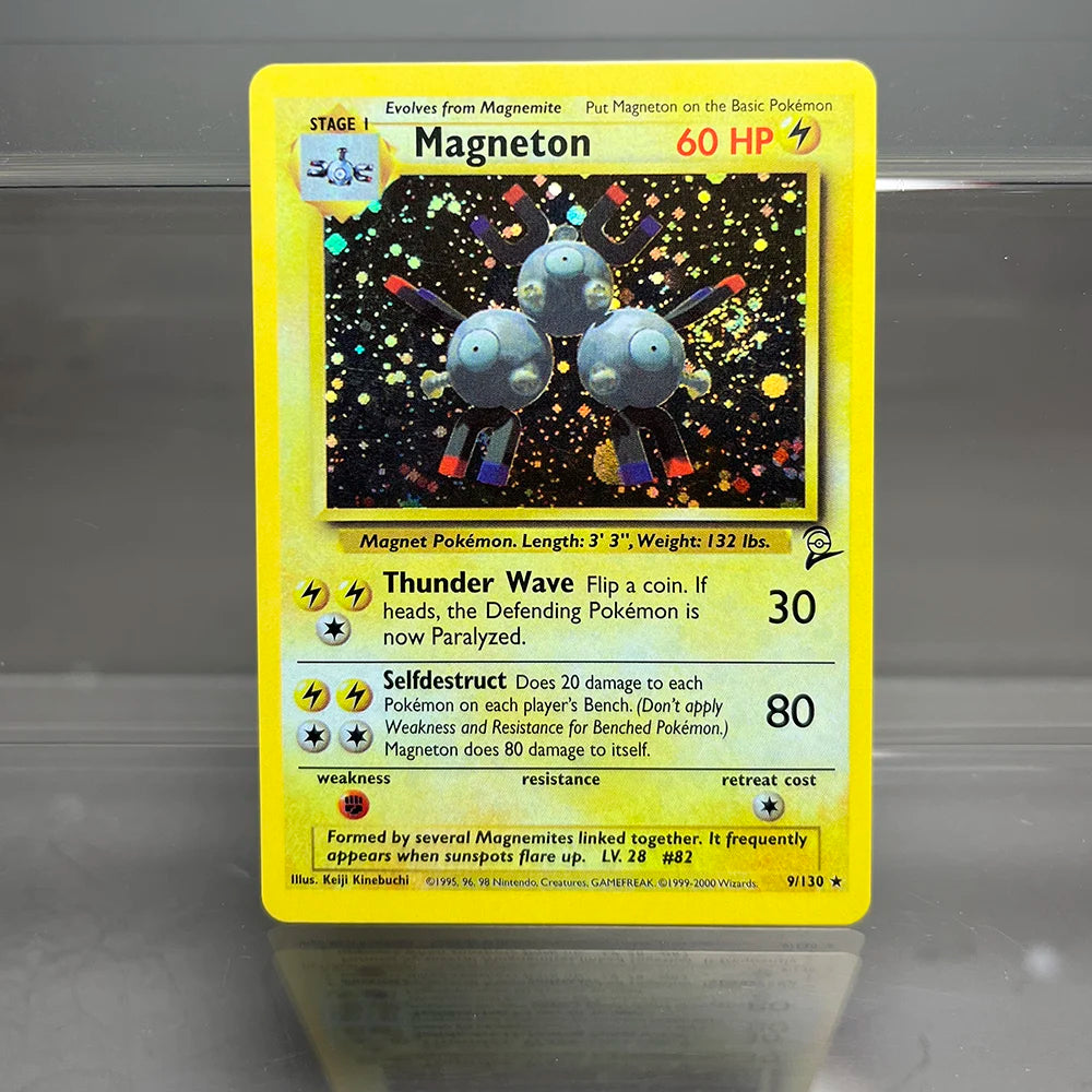 Pokémon TCG Proxy Foil Cards – 1996 Base Set, Charizard, Blastoise, Dragonite & More