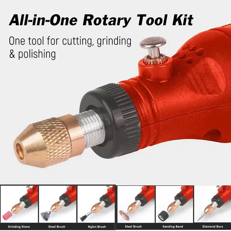 USB Rechargeable Cordless Electric Engraving Pen – Rotary Tool for Jewelry, Glass & More